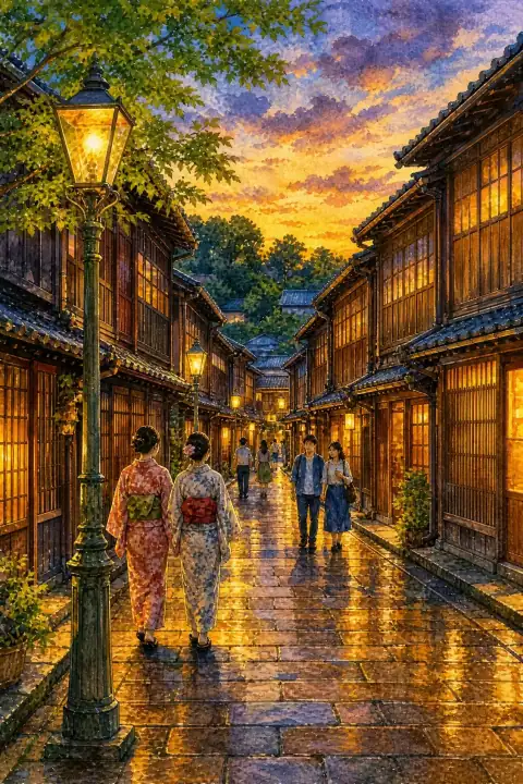 Higashi Chaya District