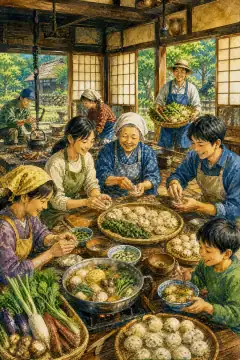 农家民宿的乡村生活