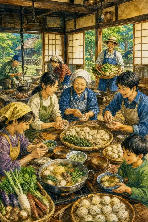 农家民宿的乡村生活
