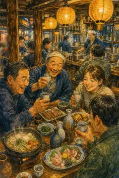 居酒屋的地酒体验