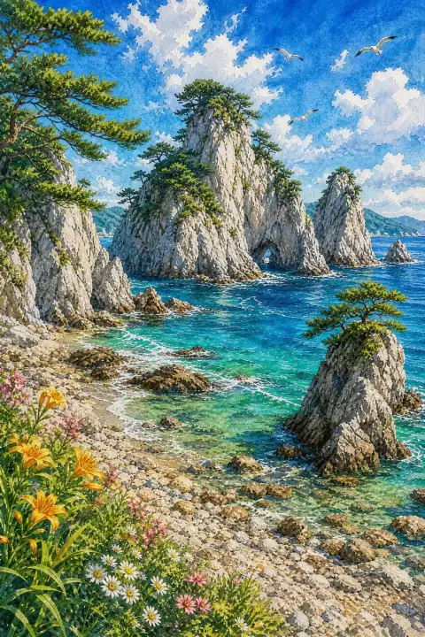 浄土ヶ浜