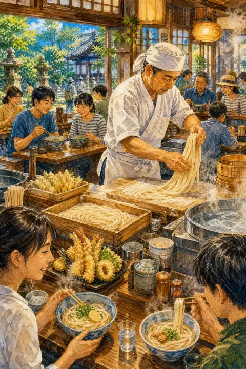 赞岐乌冬文化