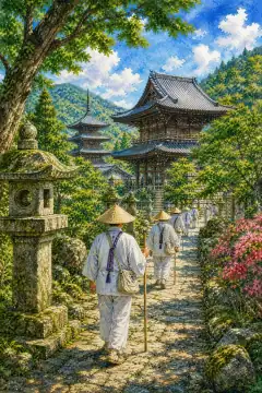 Shikoku 88-Temple Pilgrimage (Ohenro)