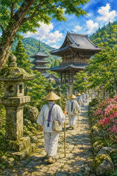 Shikoku 88-Temple Pilgrimage (Ohenro)