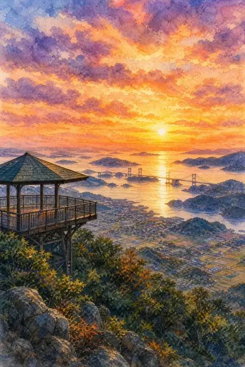青ノ山山頂展望台