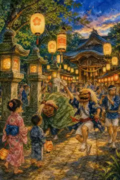 Rokugatsudō (June Lantern Festival)