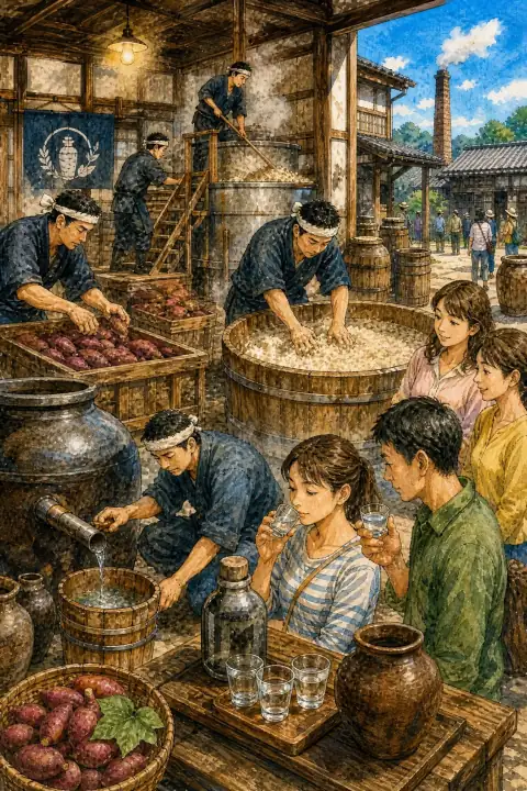 Shochu Distilling