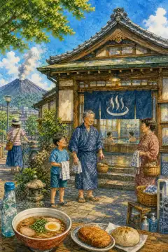 Onsen and Sento (Public Bath) Culture