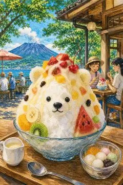 Shirokuma (shaved ice)
