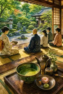 茶道·坐禅体验（镰仓）