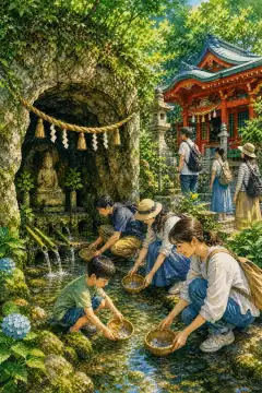 钱洗弁财天宇贺福神社（镰仓）