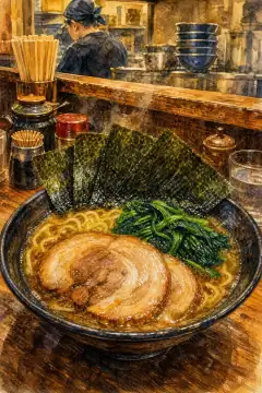 家系拉面（横滨）