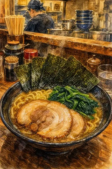 家系拉面（横滨）
