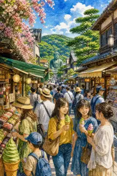 镰仓的小町通