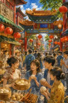 横滨中华街