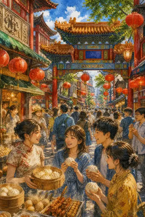横浜中華街