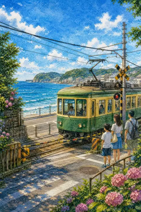 Kamakura High School Crossing