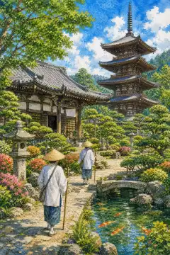 Chikurin-ji Temple (No. 31 on the Shikoku Pilgrimage)