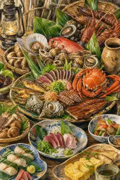 Sarabachi Platter Presentation