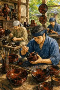 Tosa Koda-nuri lacquerware