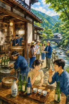 Tosa Sake and Brewery Tours