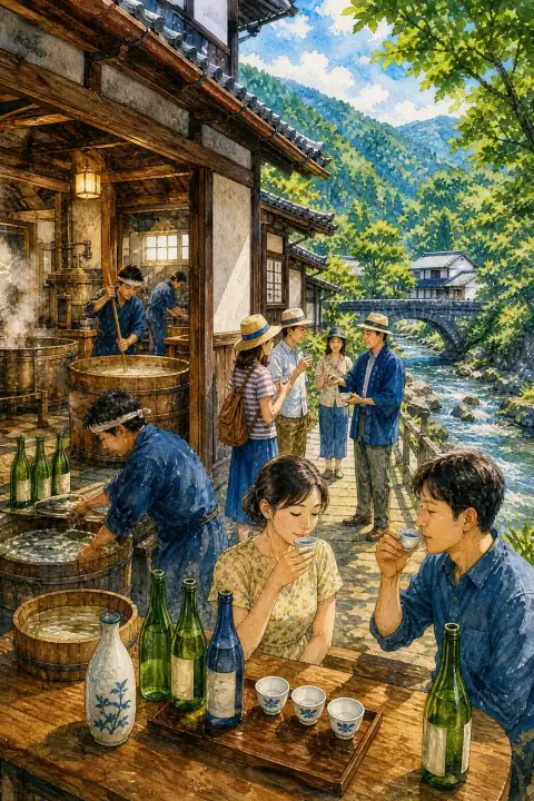 Tosa Sake and Brewery Tours