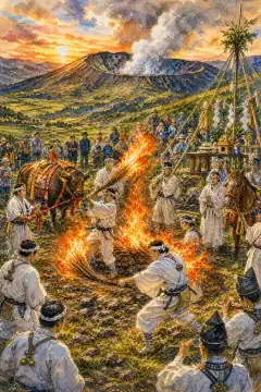 阿蘇の農耕祭事