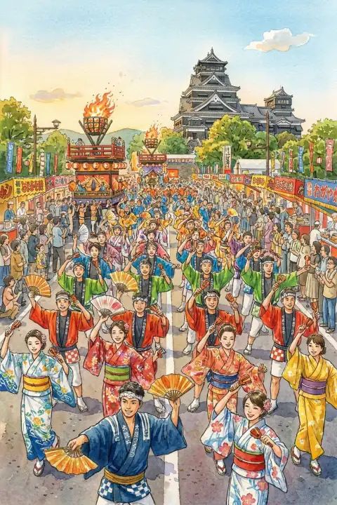 火の国まつり