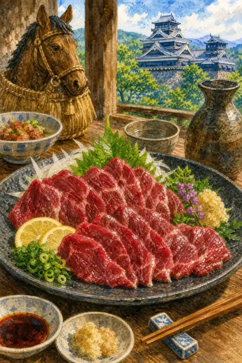 馬刺し（桜肉）