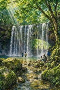 Nabegataki Falls