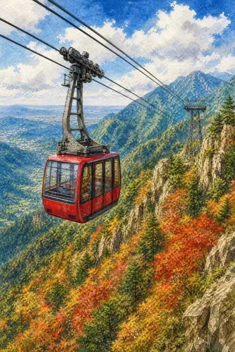 Gozaisho Ropeway