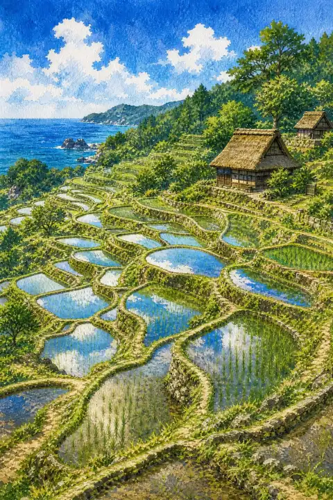 Maruyama Senmaida (Maruyama Rice Terraces)