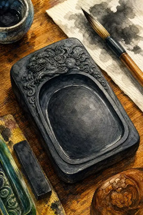 Ogatsu Inkstone (Ogatsu Suzuri)