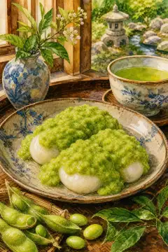 毛豆麻糬