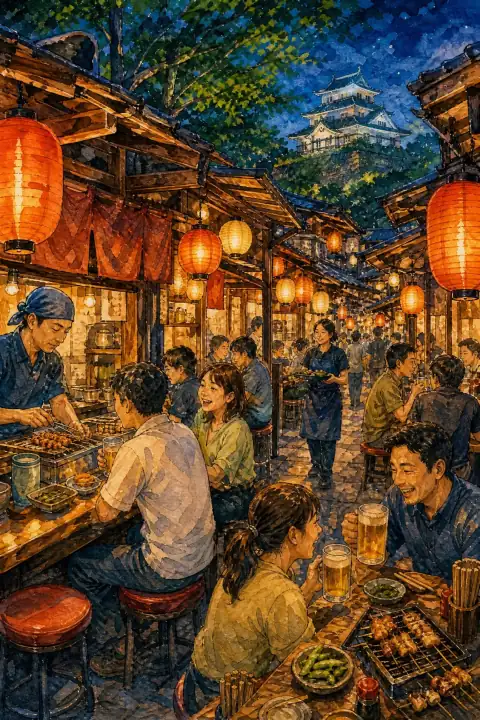 居酒屋と屋台村
