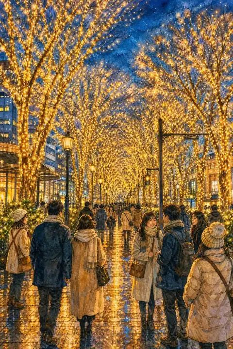 Jozenji-dori, Sendai