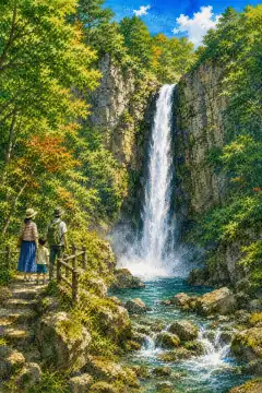 Akiu Falls