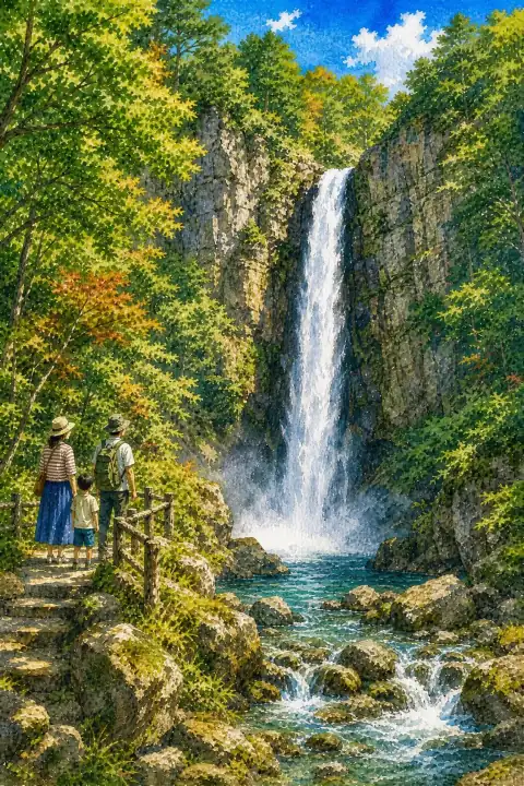 Akiu Falls