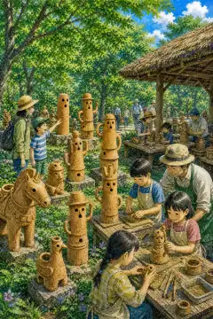 Haniwa Workshop