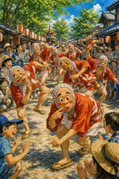 日向火男夏日祭