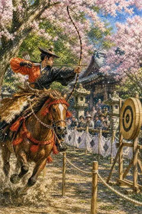 宮崎神宮の流鏑馬
