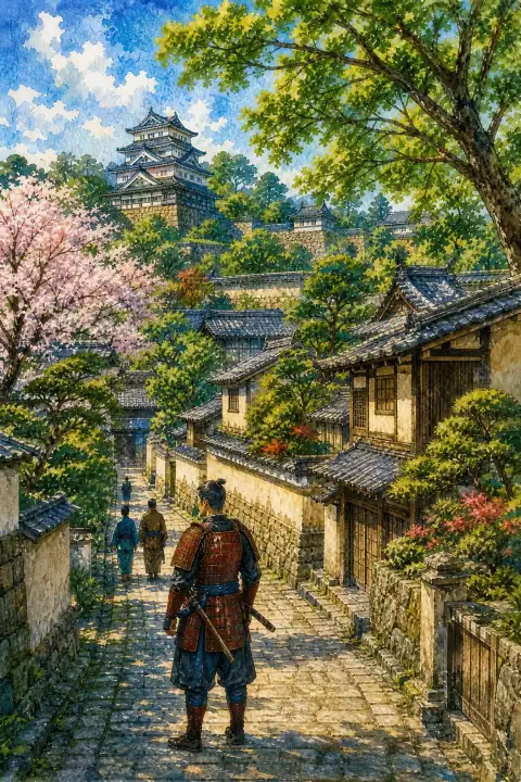 Matsushiro Castle Town and Samurai Residences