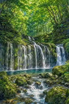 Forests and Waterfalls of Karuizawa (including Shiraito Falls)