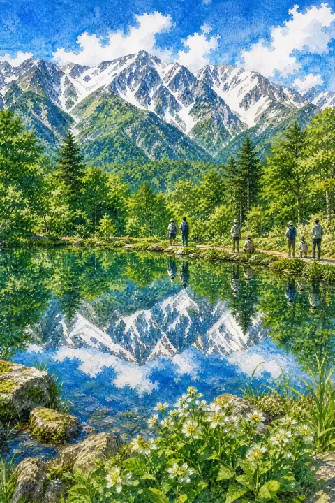 Hakuba Happo Pond