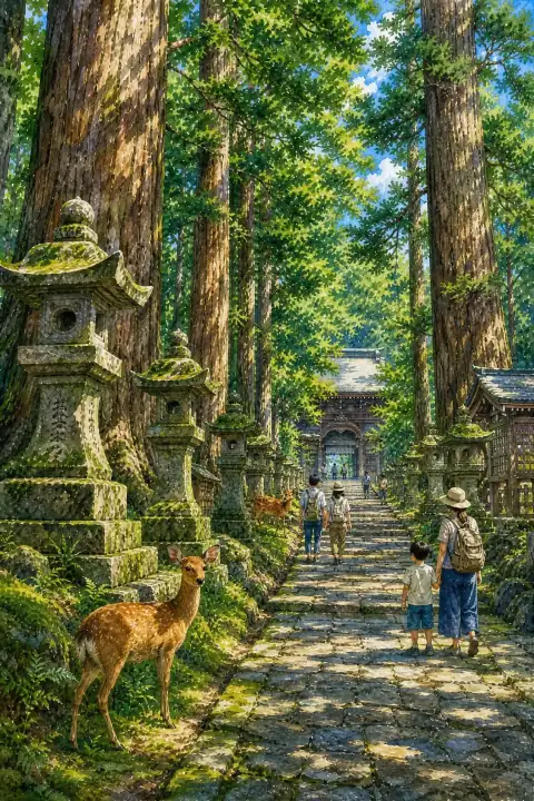 Okusha Shrine Sando