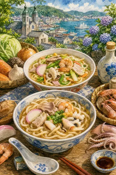 Champon and Sara Udon