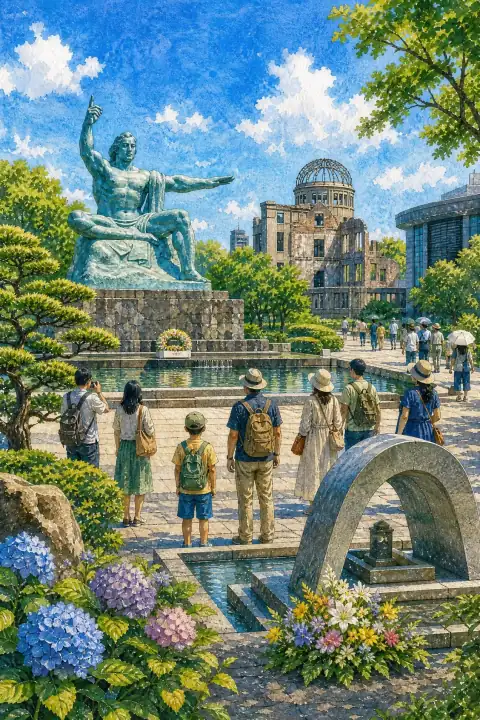 和平公园・原爆资料馆