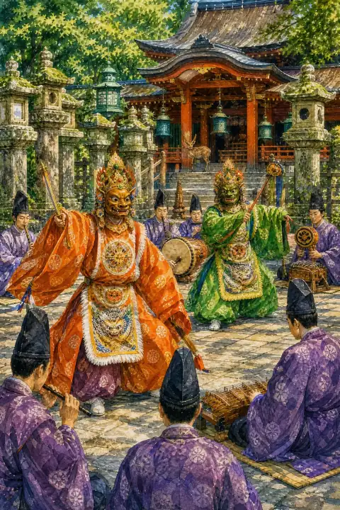 Gagaku and Bugaku