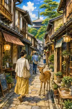 Stroll through Naramachi