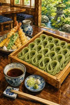 布海苔荞麦面